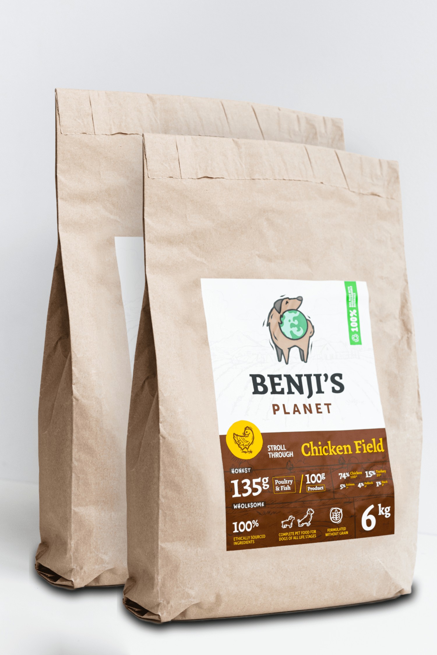 Chicken Field Zestaw 2 x 6 kg