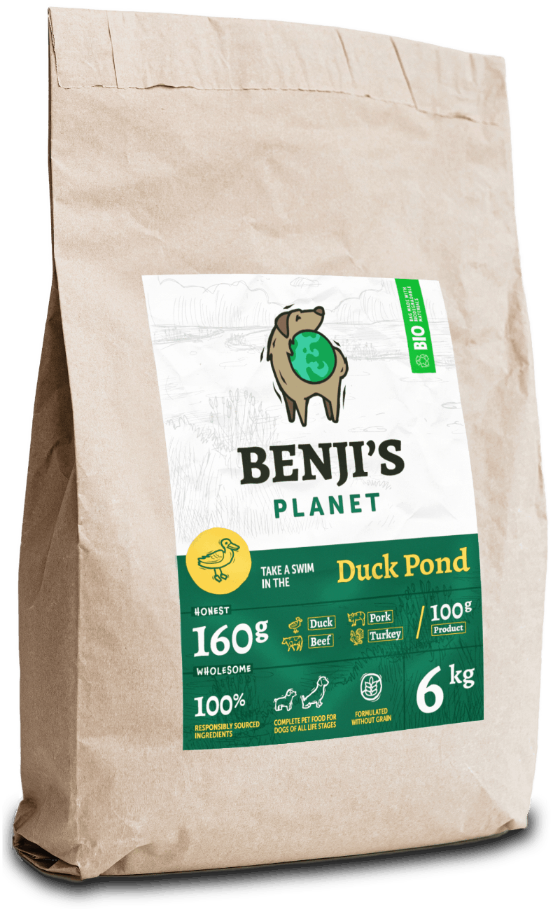 Karma Sucha dla Psa o Smaku Kaczki Benji's Planet