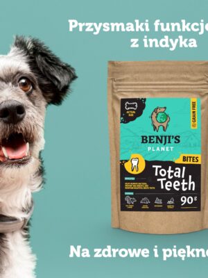 Przysmaki funkcjonalne z indyka dla psów na zdrowe zęby