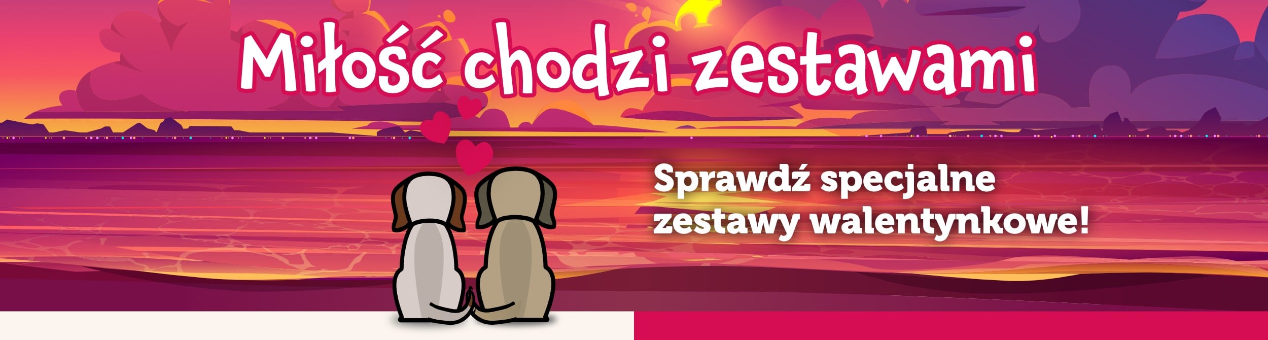 Sprawdź specjalne zestawy walentynkowe karmy i przysmaków dla psów
