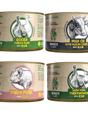 Benji's Planet zestaw Degustacyjny 4 x 410g