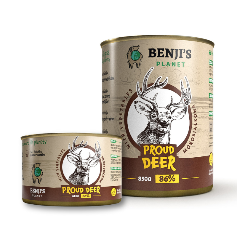 Benjis Planet jeleń monoprotein
